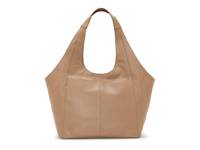 Beky Leather Tote Beige view