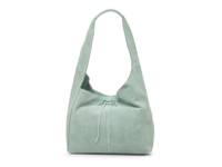Clem Suede Hobo Bag Sage Green view