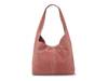 Clem Suede Hobo Bag Light Pink view
