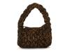 Joan Quilted Shoulder Bag Tan/Brown Leopard Print view