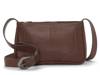 Luma Leather Crossbody Dark Brown view