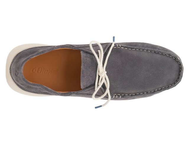 OluKai Ka\'a Loafer Slip on Shoes Men\'s‎ Size 10.5 Grey New Flaw Olukai Men main image 3