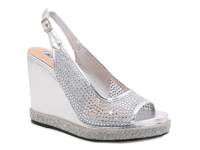 Belair Wedge Sandal Silver Metallic view