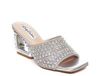 Royal Wedge Sandal Silver Metallic view