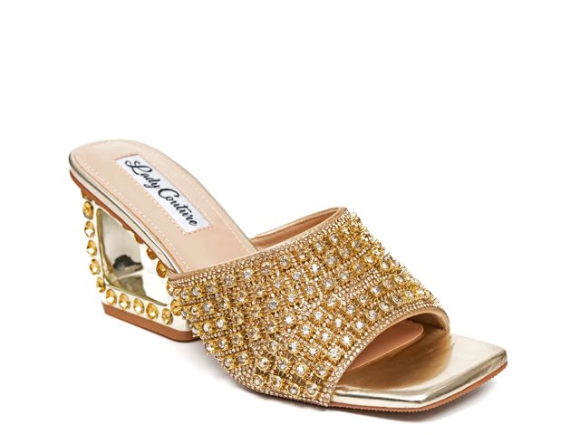 Royal Wedge Sandal