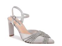 Fay Pump Silver Metallic view