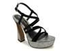 Allen Platform Sandal Black/Pewter view
