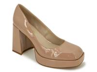 Bri Platform Pump Beige Patent view
