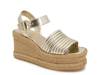 Shelby Espadrille Wedge Sandal Gold Metallic view