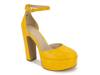 Tatum Platform Pump Marigold Yellow view
