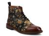 Jack Cap Toe Boot Eden Black/Brown Floral Print view