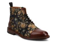 Jack Cap Toe Boot Eden Black/Brown Floral Print view
