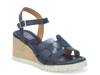 MacKenzie Wedge Sandal Black view