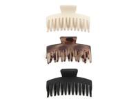 Neutral Claw Clip Set - 3 Pack Multicolor view