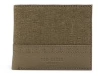 Camden Bifold Wallet Olive Green Fabric/Leather view
