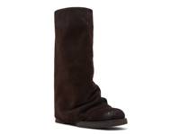 Benton Foldover Boot Brown Suede view