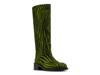 Riggs Boot Green/Black Zebra Stripe Calf Hair Leather view