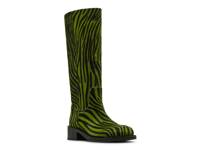 Riggs Boot Green/Black Zebra Stripe Calf Hair Leather view