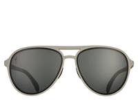 Clubhouse Closeout Polarized Aviator Sunglasses Grey view