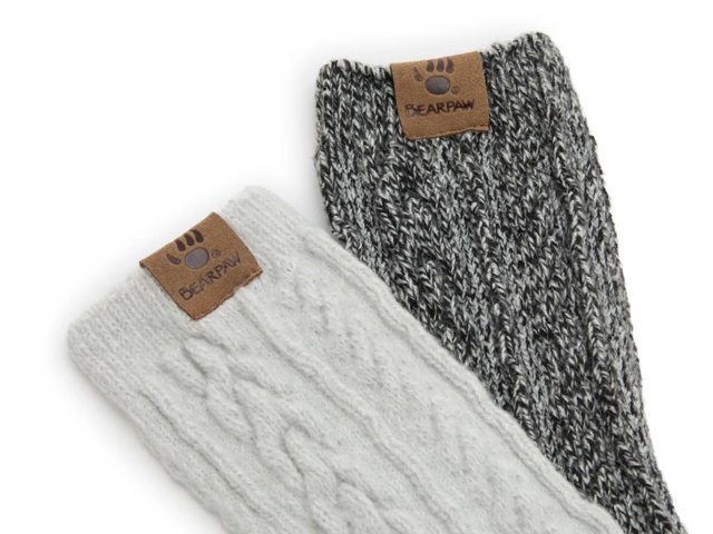 Super Soft Kid's Crew Socks - 2 Pack