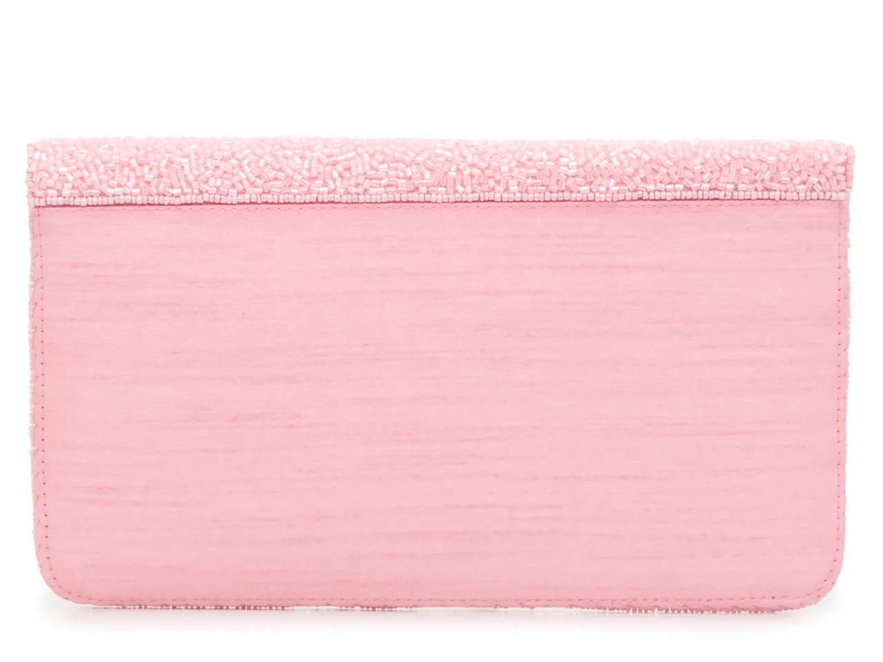 Hearts Beaded Envelope Clutch