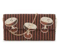 Espresso Martini Beaded Clutch Espresso view