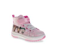 Minnie Mouse High-Top Sneaker - Kids' Pink view