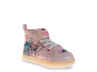 Stitch & Angel High-Top Sneaker - Kids' Pink view