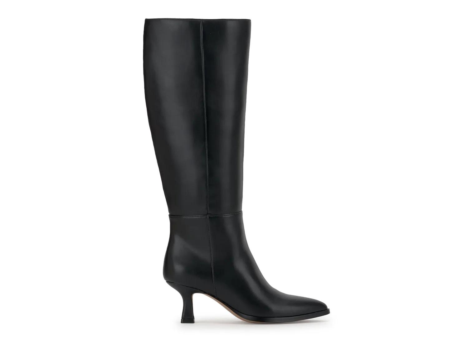 Ring Boots 靴 Vanquish Black Heels Suede by