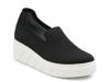 Rhody Wedge Slip-On Sneaker Black view