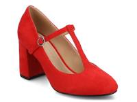 Talani Pump Red view