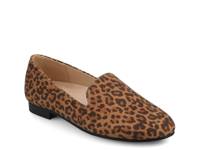 Ishani Flat Brown Leopard Print view