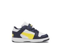 Rebound Layup SL Pixel V Sneaker - Kids' White/Blue view
