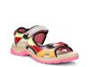 Offroad Patchwork Sport Sandal Pink/Yellow/Multicolor view