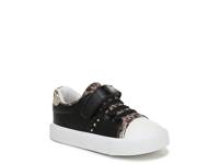 Vibe Sneaker - Kids' Black Leopard Print view