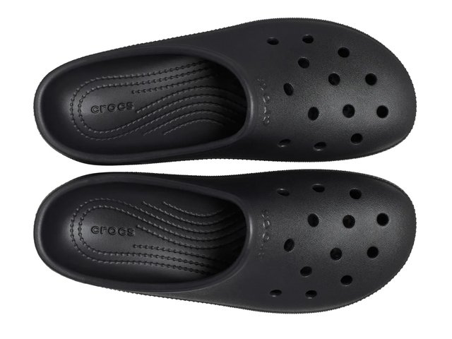 MAKE AN OFFER - CROCS Low Profile Classic Black Clogs Amazon.com | Crocs Unisex-Adult Classic Low Profile  main image 3