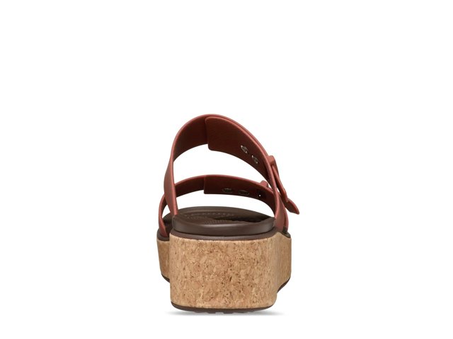 Brooklyn Cork Buckle Wedge Sandal - Women's