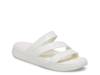 Getaway Patent Strappy Sandal - Women's Chalk White view