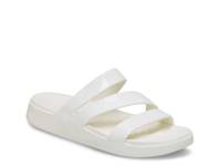 Getaway Patent Strappy Sandal - Women's Chalk White view