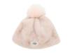 Faux Fur Kids' Beanie Light Pink view