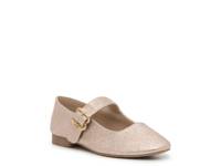 Michaela Mary Jane Flat - Kids' Gold Metallic view