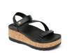Vista Higher Luna Wedge Sandal Black view