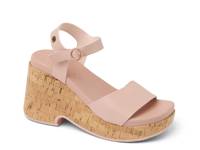 Sunset Sauylita Wedge Sandal Rose Red view