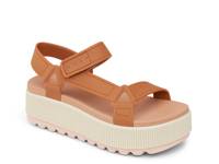 Water Rem Higher Platform Sandal Rose Red view