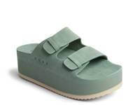Ojai Gigi Platform Sandal Aqua view