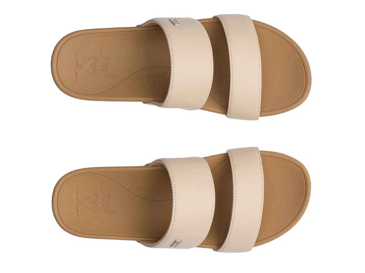 Banded Horizon Slide Sandal