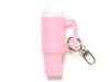 Tumbler Bag Charm Light Pink view