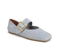 Oakes Mary Jane Flat Blue view
