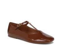 Marylee Mary Jane Flat Brown Patent Synthetic view