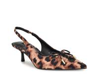 Anora Pump Tan/Black Leopard Print Fabric view